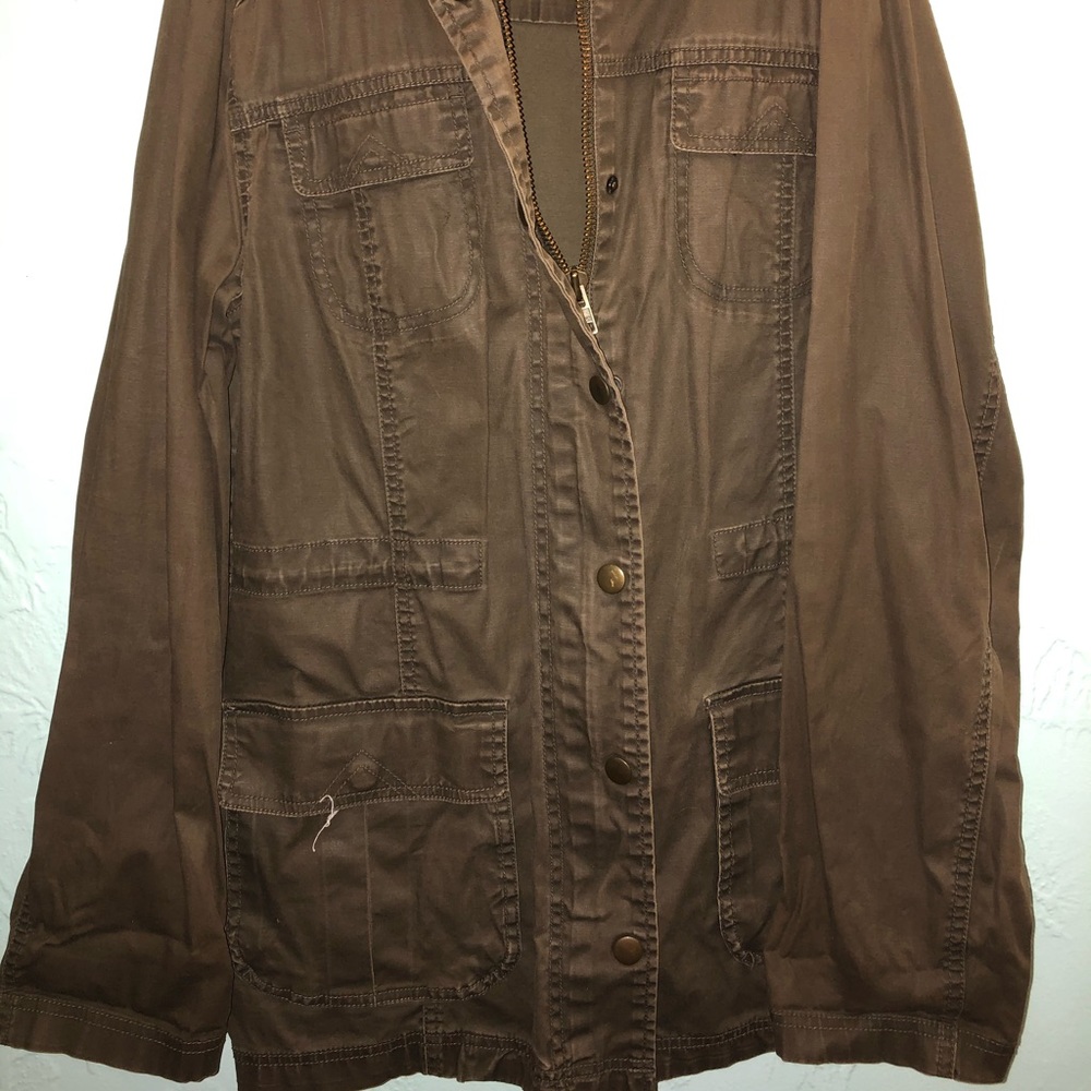 Army green jacket